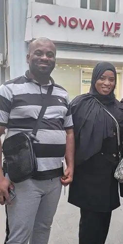 Mr. and Mrs. Mubarak